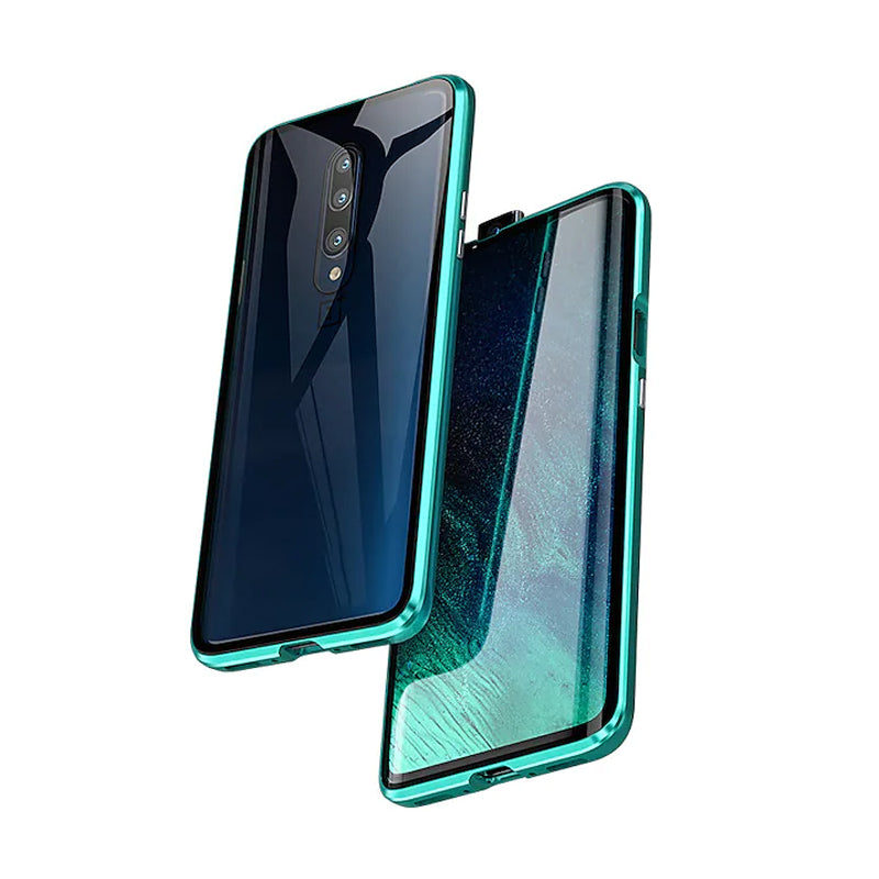 Rūdīta stikla divpusējs tālruņa vāciņš (Samsung modeļiem)