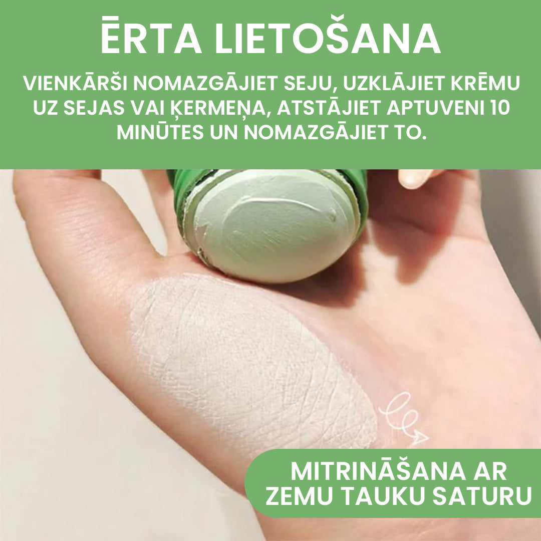 Mask ™ Zaļās tējas krēms sejai ¦ Izvairieties no Ādas problēmām.