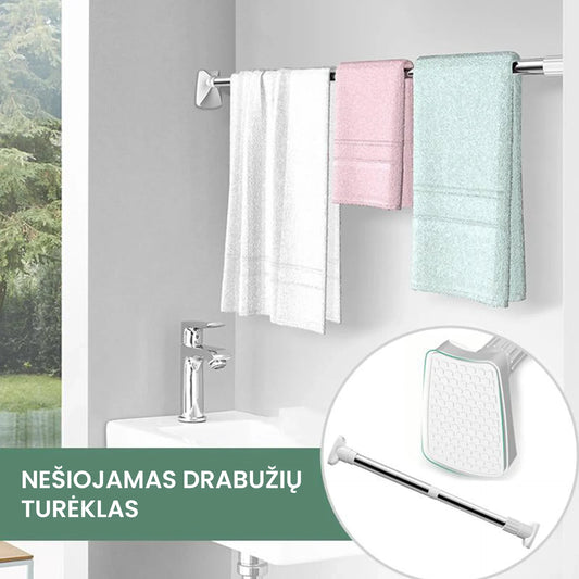 Pārnēsājams drēbju statīvs