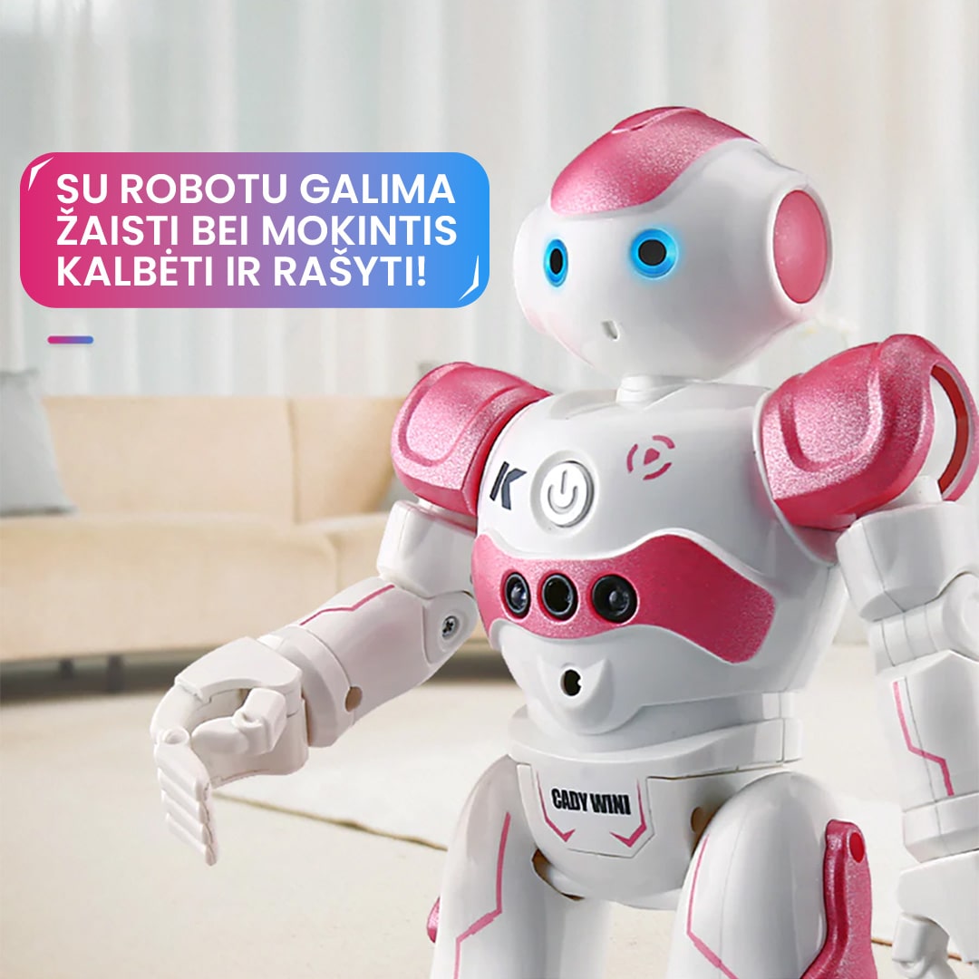 Viedais robots ar kustības sensoru