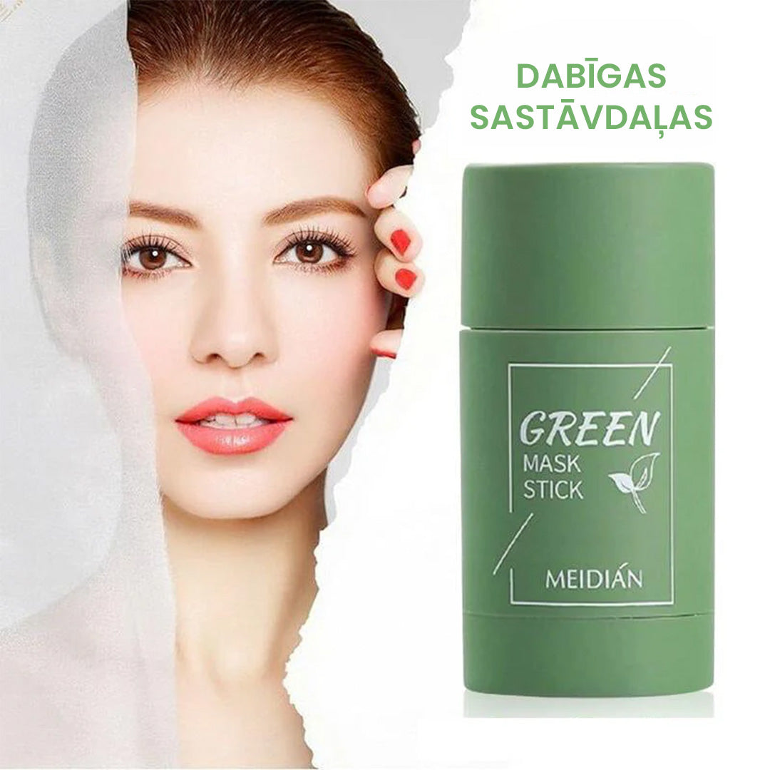 Mask ™ Zaļās tējas krēms sejai ¦ Izvairieties no Ādas problēmām.