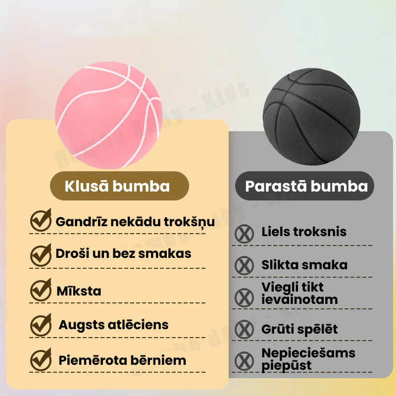 Klusā basketbola bumba